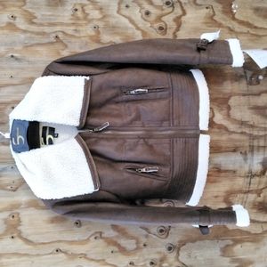 Serena Williams Faux Fur Coat